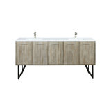 Lancy 72 in W x 20 in D Double Bath Vanity Top and Faucet Set