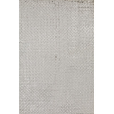 Tapis gris de haute qualité noué à la main
