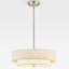 Lustre semi-encastré en tissu 4 lumières Maskell-1147556285