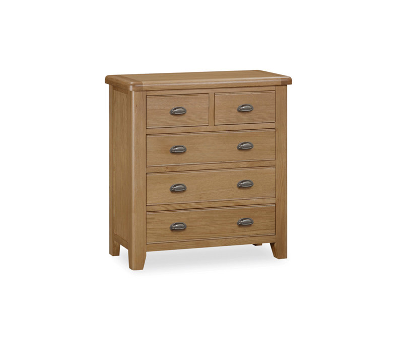 105 cm W Chest of 5 Drawers