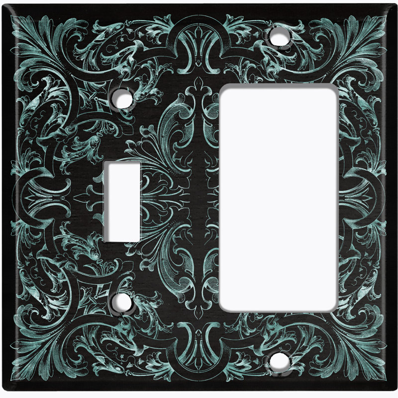 2 - Gang Combination Standard Wall Plate
