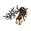 Rustic Lodge 1 - Light Armed Sconce