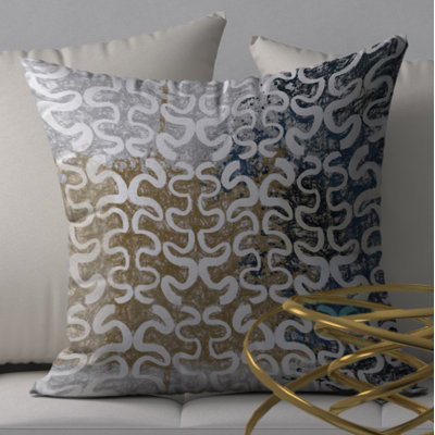 Perfect Wealth Decorative Square Pillow Cover & Insert