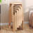 Stackable Bentwood Stool Set Of 4(Only Dining Chairs)