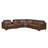 Ayshea Upholstered Power Reclining L-Shaped Sectional Reversible-343869752-374491707