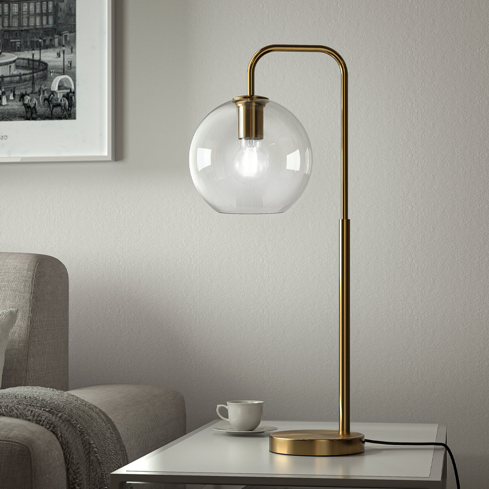 Metal Arched Lamp