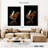 Whiskey Glass Reflection Canvas Print-92497188