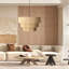Lagoudera 1 - Light Natural Geometric Pendant