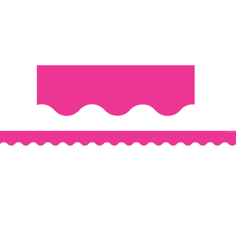 Bordure en bois d'eucalyptus, Rose vif