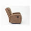 Fauteuil inclinable manuel en cuir synthétique-2003972490