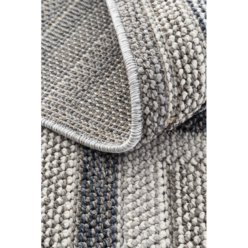 Darliene Geometric Machine Made Indoor / Outdoor Area Rug, Rectangle 160 x 250cm