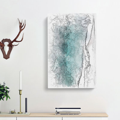 Swanbourne Beach in Australia - Wrapped Canvas Drawing - Wrapped Canvas