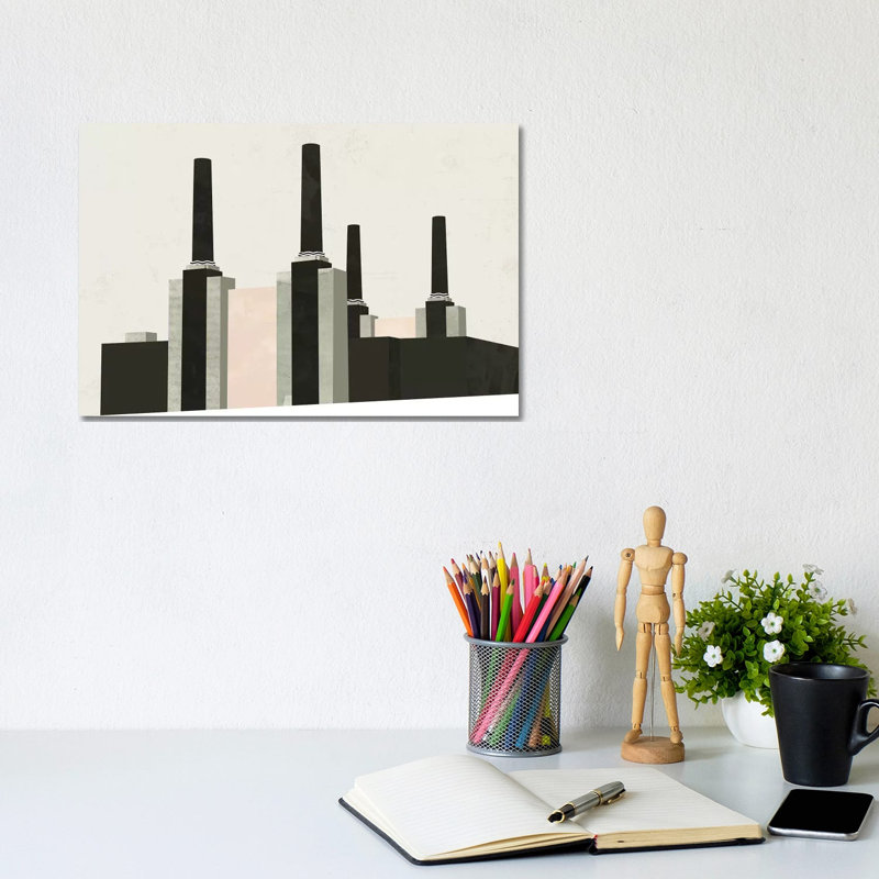 Graphic New York V by Green Lili - Wrapped Canvas Print, 20.32 cm H x 30.48 cm W