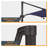 Ronnett 120'' x 96'' Rectangular Lighted Cantilever Umbrella-532062516