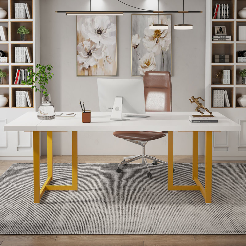 Bureau Fulgenzia, Blanc / or