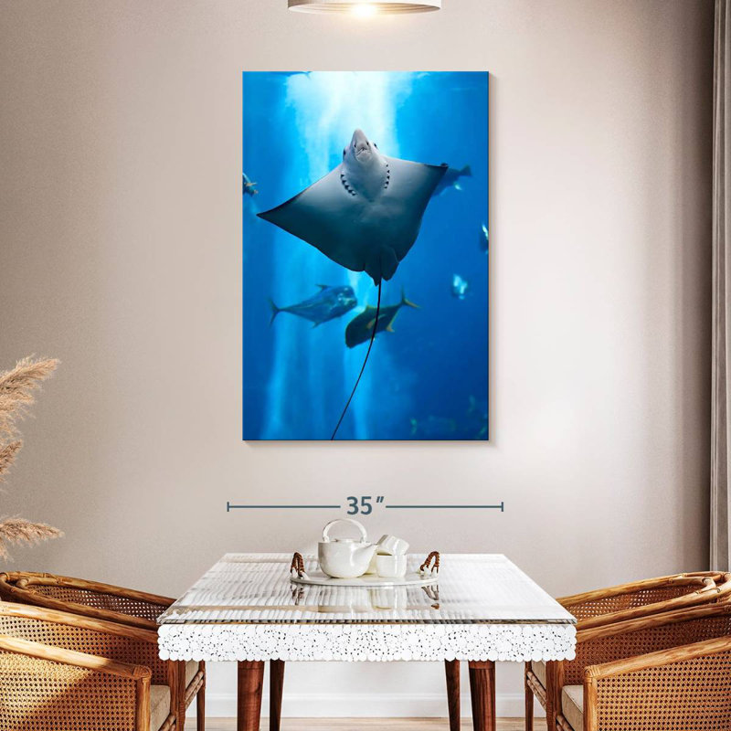 Brampt Manta Ray, 48" H x 32" W
