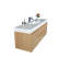 Ensemble de meuble-lavabo mural simple 59 po Mitul-1172269263
