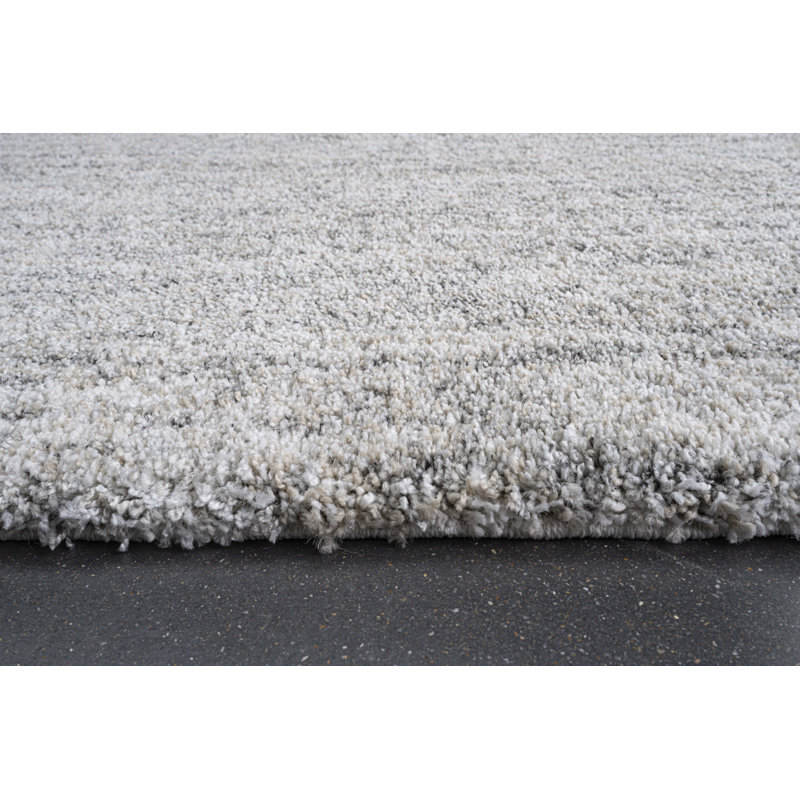 Tapis en polypropylène beige, doré, gris, ivoire et blanc Granada Karina, Rectangle de 5 pi x 8 pi