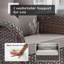 Chaise d'extérieur en osier avec coussins Braxleigh (ensemble de 2)-799464355-799464364