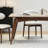 Modern Creative Durable Rock Slab Dining Table Set