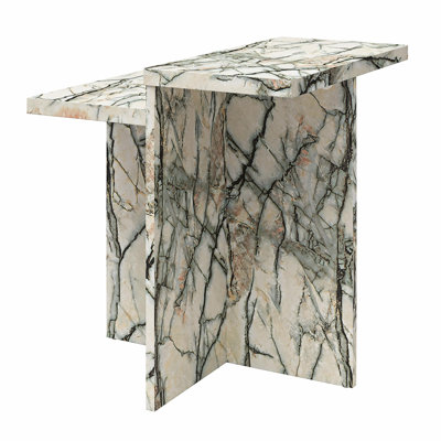 Table de bout abstraite de 24 po Brielle