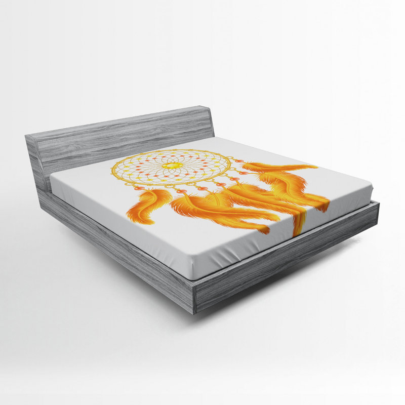 Aztec Microfiber Fitted Sheet, Full/Double Fitted Sheet