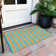 Abdulkarim Striped Machine Washable Area Rug
