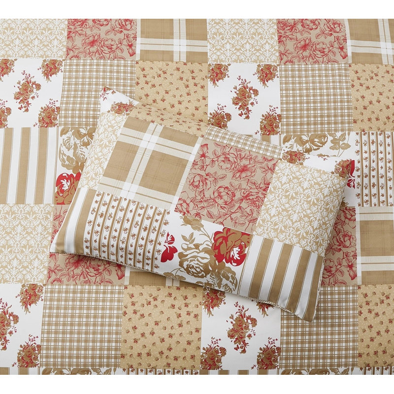 Cotton Duvet Cover Set, King Duvet Cover  + 2 Standard Pillowcases