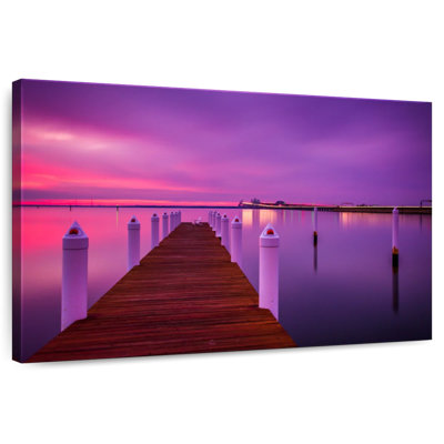 Chesapeake bay dock sundown Aletra
