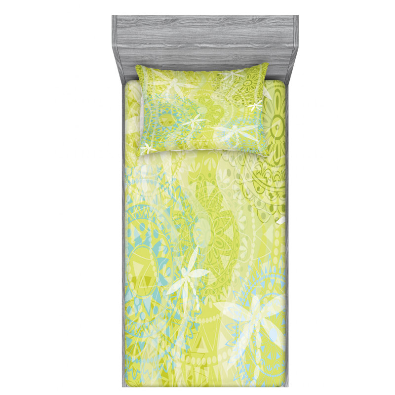Microfiber Sheet Set, Twin XL Sheet Set with Fitted Sheet