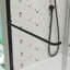 Porte de douche à dérivation, porte coulissante, avec verre trempé de 1/4 po et finition polie 56-60 po x 70 po-111670889