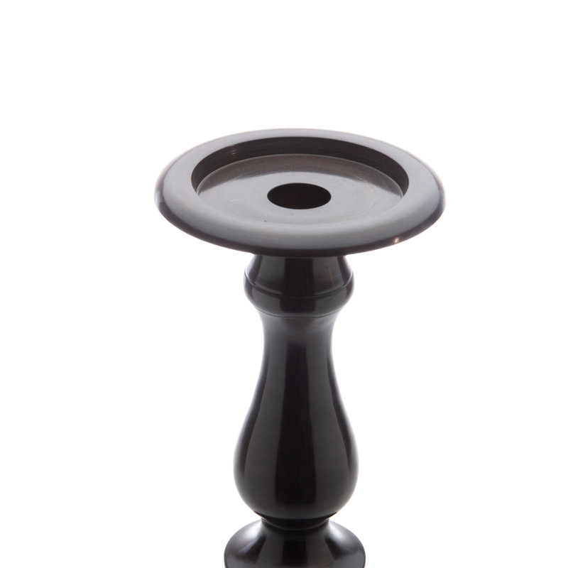 14'' H Brass Tabletop Candlestick