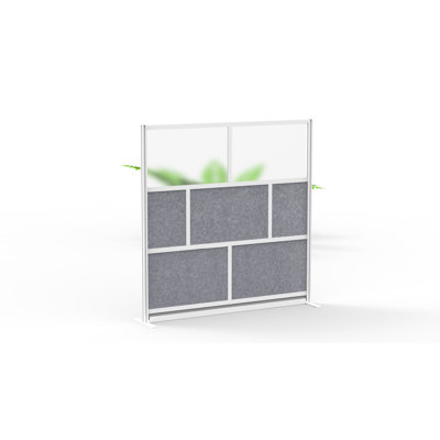 Harmony Modular Room Divider Wall System - 70" x 70" Starter Wall