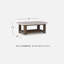 Table basse d'extérieur Ciearra