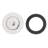 SUPPLYGIANT Lift and Turn Tub Drain Stopper, 1-1/2 Bathtub Drain Assembly, Matte Black Finish-118644584