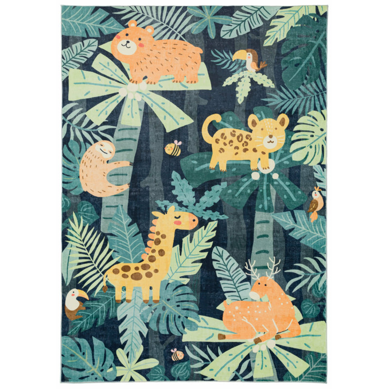 Ackerly Rectangle Area Rug, Rectangle 5' x 7'