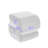 S-Shape Velvet Fabric Ottoman Makeup Stool Footstool
