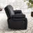Nickki 81.5" W Faux Leather Manual Reclining Sofa-101140018