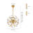 Colstrip 11 - Light Modern Glass Bubble Chandelier