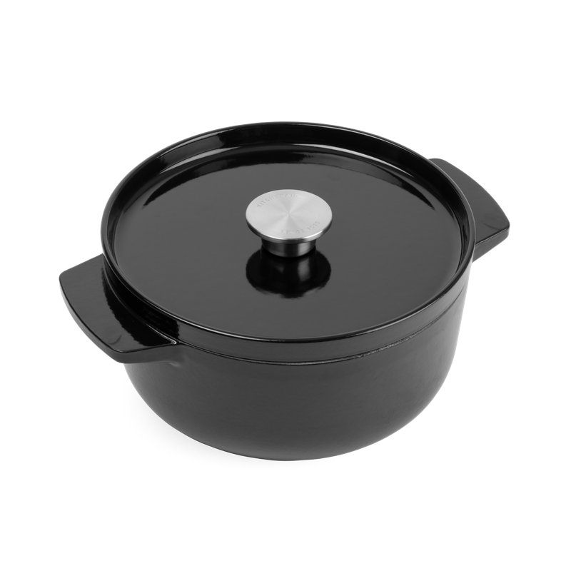 Kitchenaid Cast Iron Dutch Oven, 3.3 L, Black