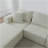 Convertible Modular Sectional Sofa Set Popular Microfiber Fabric Compression Sofa
