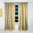 Floral Pattern - Damask Mid-Century Modern Blackout Curtain Single Panel-222049428