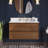 Collins 36" Single Sink Bathroom Vanity in Natural Walnut with Quartz Top
