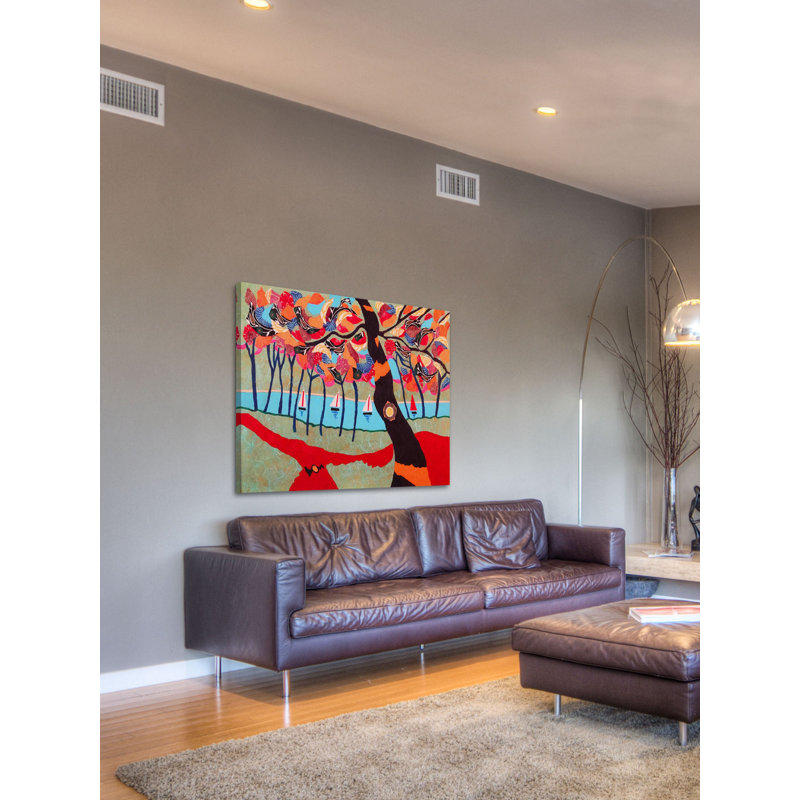 « idyllic series 5 » par lisa me, reproduction d’art sur toile tendue, 16 po x 24 po