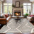 Markeem Machine Woven Geometric Stripe Area Rug -1964420252