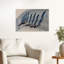 «Sunny Cycling Shadows Abstract Geometric Contemporary Landscape Nature», reproduction d'art murale-129709271