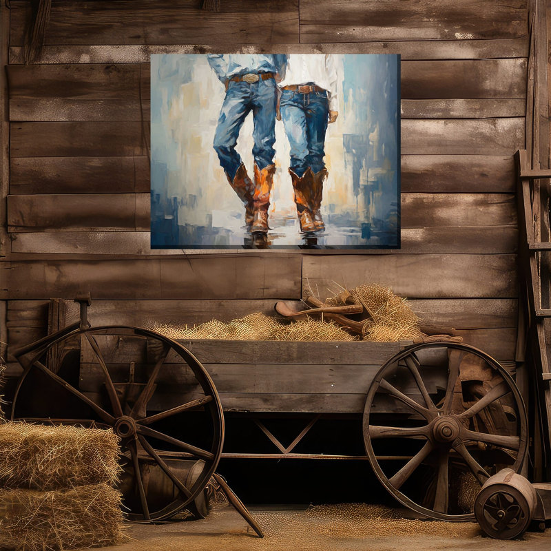 Art sur toile d'extérieur Steppin 'Out