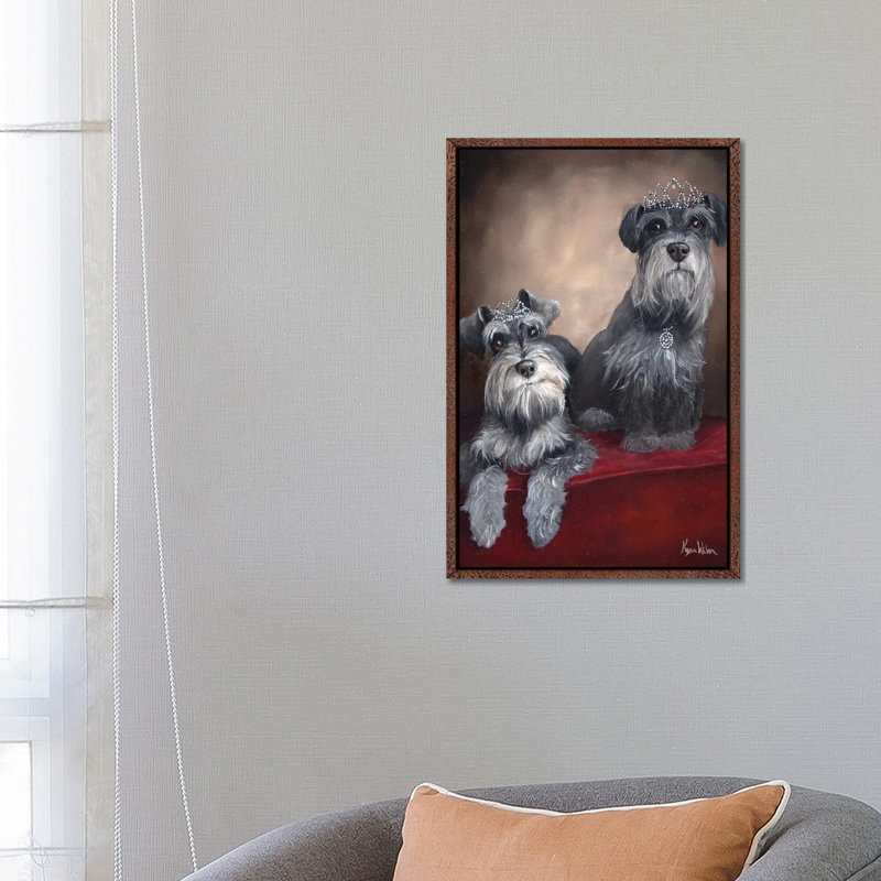 Princesses 1 Piece Wall Art on Canvas, 66.04 cm H x 45.72 cm W, Classic Wood Floater Frame