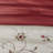 Embroidered 7 Piece Comforter Set Red