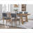Gavilon Brown Rectangular Trestle Base Dining Table